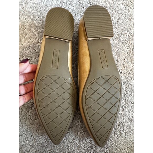 Kelly & Katie Abby Tan Pointy Toe Flat Size Women 9.5M - Picture 2 of 2